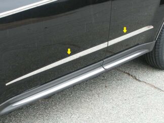 Stainless Steel Molding Insert 4Pc Fits 2010-2017 Chevrolet Equinox MI50160 QAA