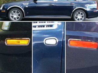 Stainless Steel Marker Light Trim 6Pc Fits 2005-2008 Cadillac STS ML45236 QAA