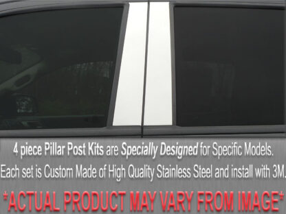 Stainless Steel Pillar Trim 4Pc Fits 1997-2003 Chevrolet Malibu PP37105 QAA