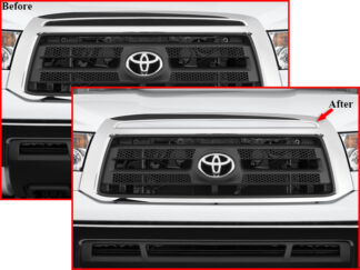 Stainless Steel Grille Accent 1Pc Fits 2007-2009 Toyota Tundra SG27145 QAA