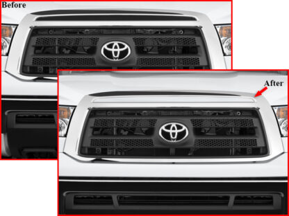 Stainless Steel Grille Accent 1Pc Fits 2007-2009 Toyota Tundra SG27145 QAA