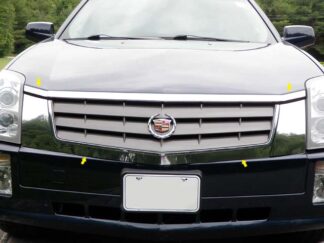 Stainless Steel Grille Accent 4Pc Fits 2004-2009 Cadillac SRX SG44260 QAA