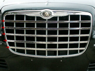 Stainless Steel Grille Accent 5Pc Fits 2005-2005 Chrysler 300 SG45760 QAA