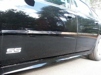 Stainless Rocker Panel Trim 4Pc Fits 2006-2013 Chevrolet Impala TH46136 QAA