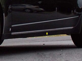 Stainless Rocker Panel Trim 2Pc Fits 2008-2013 Cadillac CTS TH48250 QAA
