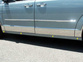 Stainless Rocker Panel Trim 8Pc Fits 2008-2020 Dodge Grand Caravan TH48896 QAA
