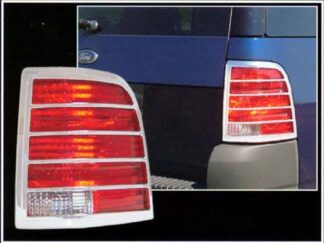 Chrome ABS Tail Light Bezels 2Pc Fits 2002-2005 Ford Explorer TL43305 QAA