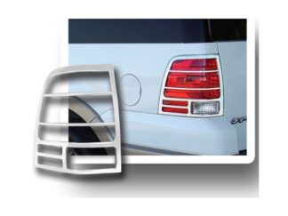 Chrome ABS Tail Light Bezels 2Pc Fits 2003-2006 Ford Expedition TL43387 QAA