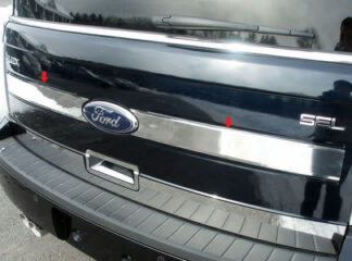 Stainless Steel Trunk Accent Trim 2Pc Fits 2009-2012 Ford Flex TP49340 QAA