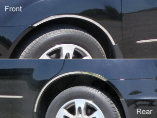Stainless Steel Wheel Well Trim 4Pc Fits 2007-2013 Acura MDX WQ27297 QAA