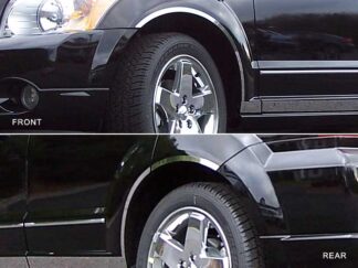 Stainless Steel Wheel Well Trim 6Pc Fits 2007-2012 Dodge Caliber WQ47950 QAA
