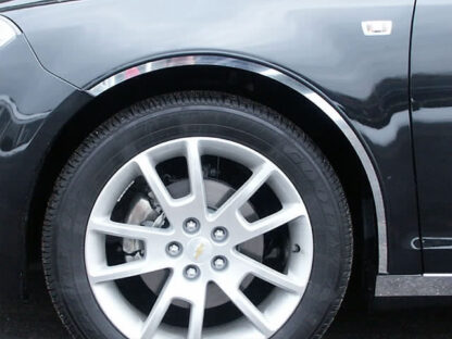 Stainless Steel Wheel Well Trim 4Pc Fits 2008-2012 Chevrolet Malibu WQ48105 QAA