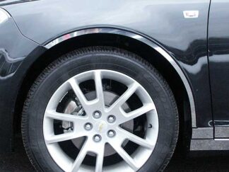 Stainless Steel Wheel Well Trim 4Pc Fits 2008-2012 Chevrolet Malibu WQ48106 QAA