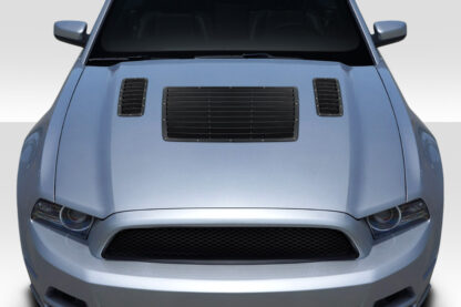 2013-2014 Ford Mustang Duraflex GT1 Hood Vents - 3 Piece