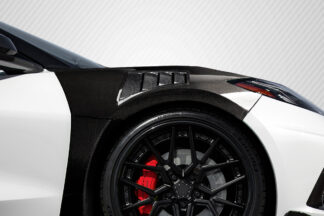 2020-2022 Chevrolet Corvette C8 Carbon Creations Gran Veloce Front Fender Vents - 2 Piece