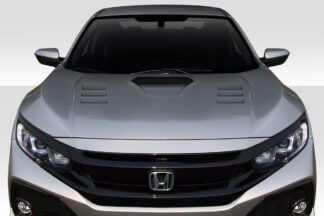 2016-2020 Honda Civic Duraflex TS 1 Hood - 1 Piece