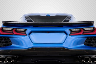 2020-2022 Chevrolet Corvette C8 Carbon Creations Gran Veloce Flush Mount Rear Wing Spoiler – 1 Piece