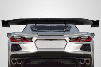 2020-2022 Chevrolet Corvette C8 Carbon Creations Gran Veloce GT Rear Wing Spoiler – 5 Piece