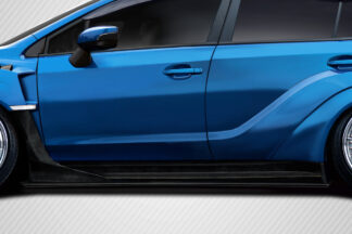 2015-2020 Subaru WRX STI Carbon Creations VRS Wide Body Side Skirt Rocker Panels - 6 Piece