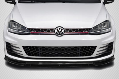 2015-2017 Volkswagen GTI Carbon Creations RZ Front Lip Under Spoiler - 2 Piece
