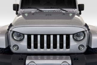 2007-2018 Jeep Wrangler JK Duraflex Hawkley Light Brow - 1 Piece