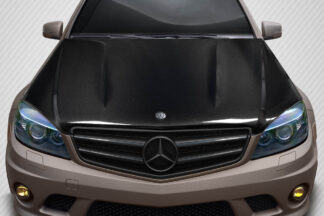 2008-2011 Mercedes C Class W204 Carbon Creations C63 V2 Hood - 1 Piece