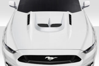 2015-2017 Ford Mustang Duraflex Kryptonic Hood - 1 Piece