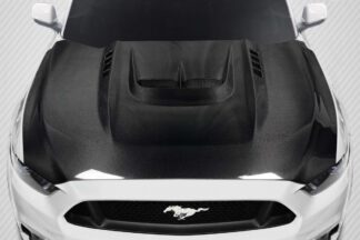 2015-2017 Ford Mustang Carbon Creations Kryptonic Hood - 1 Piece