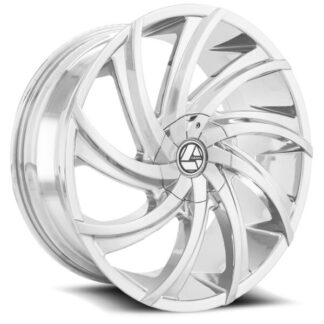 Azara Wheels | Model AZA-503 chrome | 24×9 – 5×115 / 5×120
