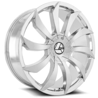 Azara Wheels | Model AZA-507 Nano Chrome | 22X9.5 - 6X135 / 6X139.7