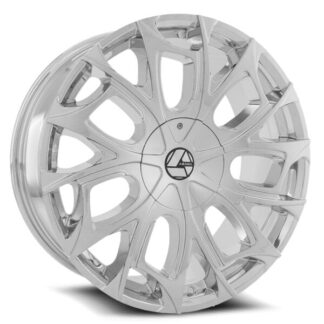 Azara Wheels | Model AZA-512 Nano Chrome | 22x8.5 - 5x114.3 / 5x120