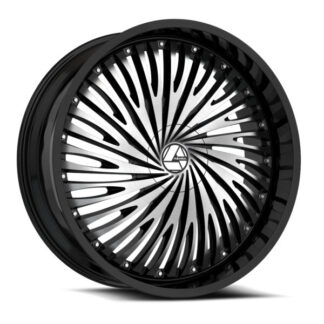 Azara Wheels | Model AZA-527 Gloss Black Machined | BLANK - BLANK / BLANK