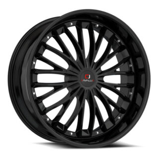 Cavallo Wheels | CLV-42 Gloss Black Machined
