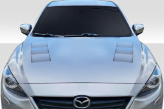 2014-2018 Mazda 3 Duraflex Velocity Hood - 1 Piece