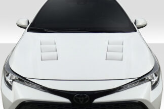 2019-2023 Toyota Corrolla Hatchback / 2020-2023 Corolla Sedan Duraflex Velocity Hood – 1 Piece