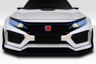 2016-2021 Honda Civic 4DR Duraflex RBT Widebody Look Front Bumper - 1 Piece