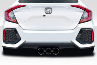 2016-2021 Honda Civic 4DR Duraflex RBT Widebody Look Rear Bumper - 1 Piece