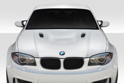 2008-2013 BMW 1 Series M Coupe E82 E88 Duraflex E92 M3 Look Hood - 1 Piece