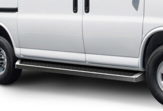 iRunning Board Polish | 2003-2022 Chevy Express/GMC Savana 1500/2500/3500 Van (Full Size) For 3 Door Models Only (Pair)