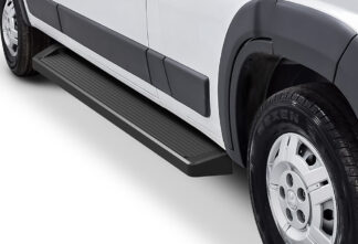 iRunning Board Black | 2014-2023 Dodge Promaster Van 136"/159" Wheel Base (Full Size) For 3 Door Models Only (Pair)