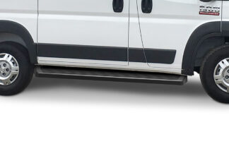 iRunning Board Black | 2014-2023 Dodge Promaster Van 118" Wheel Base (Full Size) For 3 Door Models Only (Pair)