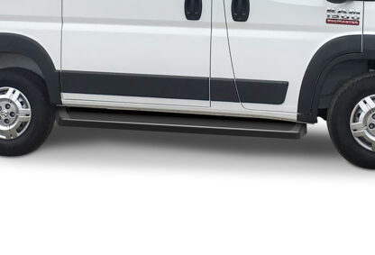 iRunning Board Black | 2014-2023 Dodge Promaster Van 118" Wheel Base (Full Size) For 3 Door Models Only (Pair)