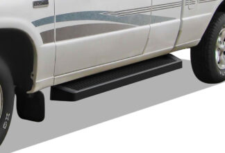iRunning Board Black | 1998-2011 Ford Ranger SuperCab 2-Door (Drilling Required) 1998-2011 Ford Ranger “EDGE” SuperCab 2-Door (Drilling Required) 1998-2011 Mazda B-Series SuperCab 2-Door (Pair)