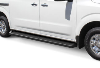 iRunning Board Black | 2012-2021 Nissan NV 1500/2500/3500 Van (Full Size) For 3 Door Models Only (Pair)
