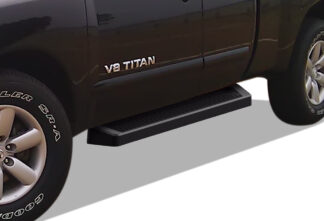 iRunning Board Black | 2004-2023 Nissan Titan King Cab (Exl.2016 Models) 2016-2023 Nissan Titan XD King Cab (Pair)
