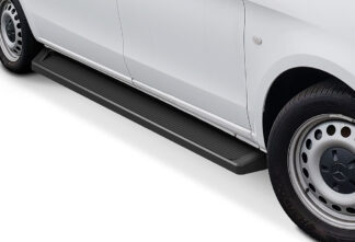 iRunning Board Black | 2016-2021 Mercedes-Benz Metris Cargo Van For 3 Door Models Only (Pair)