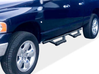 Nerf Bar M3 Black | 2002-2008 Dodge Ram 1500 Quad Cab  2003-2009 Dodge Ram 2500/3500 Quad Cab (Pair)