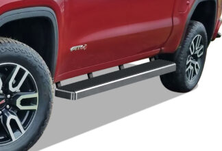 iStep 5 Inch Hairline | 2019-2023 Chevy Silverado 1500 Crew Cab 2019-2023 GMC Sierra 1500 Crew Cab 2020-2023 Chevy Silverado 2500/3500 Crew Cab 2020-2023 GMC Sierra 2500/3500 Crew Cab| Incl. Diesel models with DEF tanks| Excl. 2019 Silverado 1500 LD & 2019 Sierra 1500 Limited (Pair)