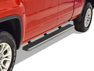 iStep 5 Inch Hairline | 2007-2018 Chevy/GMC Silverado/Sierra 1500 Extended Cab/Double Cab (Incl. 2019 Silverado 1500 LD & 2019 Sierra 1500 Limited) 2007-2019 Chevy/GMC Silverado/Sierra 2500 HD/3500 HD Extended Cab/Double Cab (Incl. Diesel models with DEF tanks)|Not For 07 Classic Model (Pair)