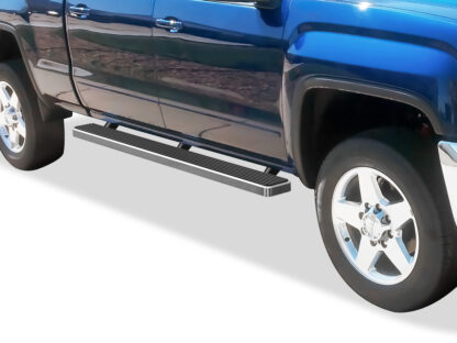 iStep 5 Inch Hairline | 2001-2013 Chevy Silverado/ GMC Sierra 1500/1500HD Crew Cab 2001-2014 Chevy Silverado/ GMC Sierra 2500/2500HD/3500 Crew Cab (Excl. C/K "Classic" & S.S. Models) (Pair)